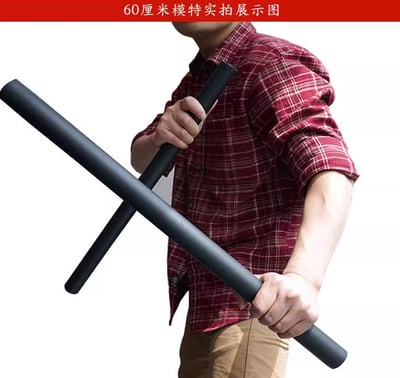 ~子甄彣璟~海綿短棍 長棍 60cm-100cm 武術棍 菲律賓短棍 少林棍 表演棍 練習棍 武術訓練棍 保安棍 短棍8