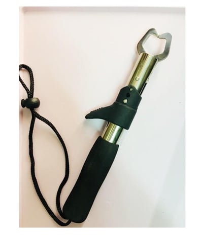 ~子甄彣璟~槍式不銹鋼控魚器 夾魚器 提魚器 魚夾 夾魚器 路亞鉗 釣魚 槍柄控魚器 夾魚器 路亞控魚器 3