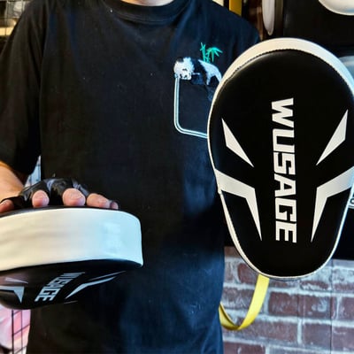 ~子甄彣璟~WUSAGE曲手靶 手靶 拳靶 跆拳道靶 散打靶 拳擊 腳靶 陪練靶 踼靶 弧形靶 拳擊手套 重量訓練7