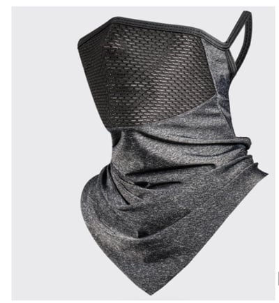 ~子甄彣璟~掛耳面罩 透氣網 運動 防塵 三角魔術頭巾 冰絲 防曬 口罩 面罩 防紫外線 運動頭巾 頭套 圍脖 抗UV 透氣 吸汗3