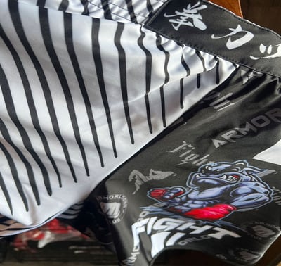 ~子甄彣璟~MMA 綜合格鬥 拳擊服 搏擊服 拳擊褲 泰拳褲 踢拳褲 散打褲 格鬥褲 搏擊褲 短褲 運動褲 武術褲 訓練褲8