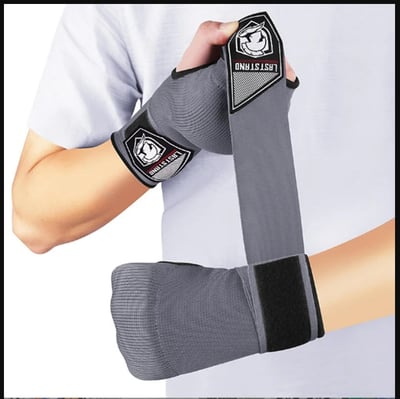 ~子甄彣璟~懶人快速纏手帶 凝膠手套 半指拳套 護手布 拳鋒 護拳鋒 拳擊 護手套 格鬥 散打 泰拳 護具 搏擊 拳鋒套 6