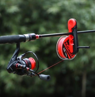 ~子甄彣璟~上線器 硅膠護竿升級款 紡車輪 魚線上線器 捲線器 退線機 路亞捲線器 繞線器 釣魚捲線器 纏線器10