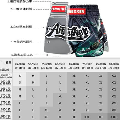 ~子甄彣璟~拳擊褲 貼布刺繡不脫落 拳擊短褲 跆拳褲 泰拳褲 散打褲 格鬥褲 搏擊褲 透氣排汗 短褲 運動褲 武術褲 訓練褲2