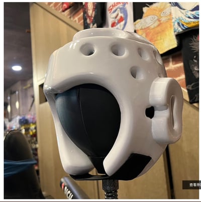 ~子甄彣璟~成人兒童 頭套 跆拳道 護頭套 頭盔 空手道 護頭 拳擊頭套 散打 訓練帽 練習護具 運動頭套2