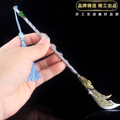 ~子甄彣璟~三國志 關羽 成名器 武聖 關聖帝君 關公 關二爺 關雲長 珍藏品 工藝品 模型擺件 生日禮物 交換禮物 4