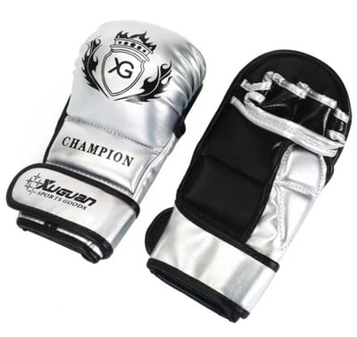 ~子甄彣璟~站立訓練手套 半指手套 拳擊 訓練手靶 拳套 拳擊手套 散打 泰拳 搏鬥 拳套7