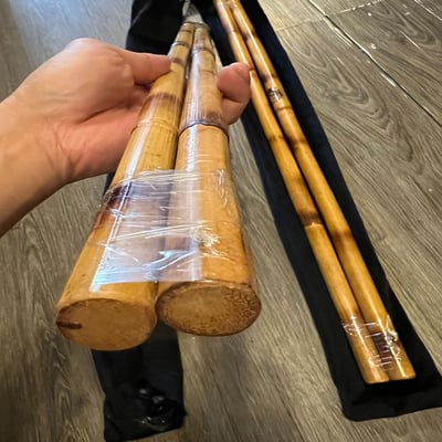 ~子甄彣璟~買雙棍送棍袋 藤棍 短棍 燒花天然藤條 詠春拳 武術棍 藤木 原杆 表演棍 印尼瑪瑙藤條 菲律賓短棍7