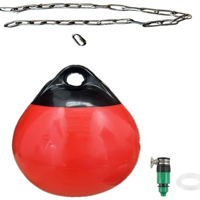 ~子甄彣璟~拳擊水球沙袋 加大型55*70cm 送不鏽鋼掛鏈+注水器 舒壓 泰拳 散打 擬真人打擊感 核心訓練2