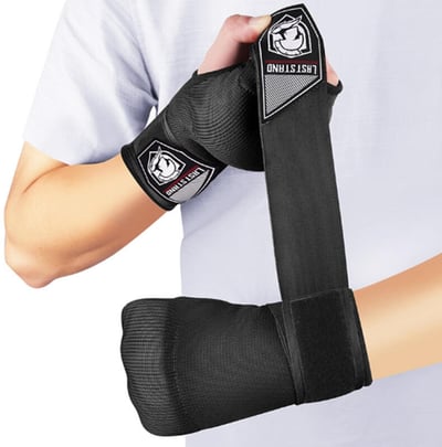 ~子甄彣璟~FRISKY 懶人快速纏手帶 凝膠手套 半指拳套 護手布 拳鋒 護拳鋒 拳擊 護手套 格鬥 散打 泰拳 護具 搏擊 拳鋒套 2