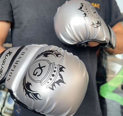 ~子甄彣璟~站立訓練手套 半指手套 拳擊 訓練手靶 拳套 拳擊手套 散打 泰拳 搏鬥 拳套4