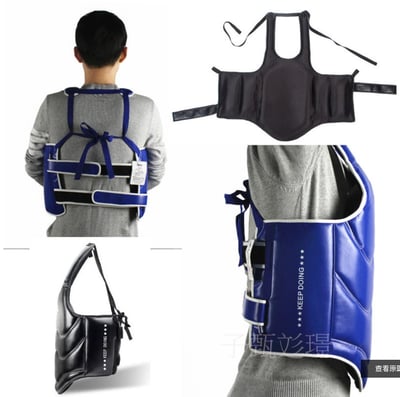 ~子甄彣璟~BN 加厚款 護胸 護甲 護身 泰拳 散打 拳擊 跆拳道 搏擊 格鬥 運動護具 拳靶 踢靶 健身訓練 武術練習5