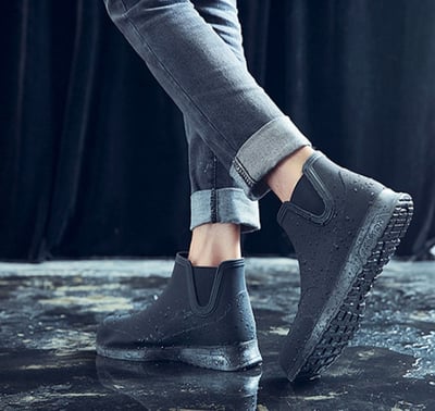 ~子甄彣璟~男潮時尚 雨鞋 雨靴 防水 防滑 釣魚鞋 工作鞋 沙灘鞋 休閒鞋 溯溪鞋 兩棲鞋 廚師鞋 鞋子 防水鞋3