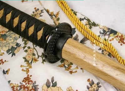 ~子甄彣璟~ 安全木刀 居合道 日本木刀 劍道木刀 Cosplay道具 木劍 晨練木刀 練習劍 武術表演 不開鋒4