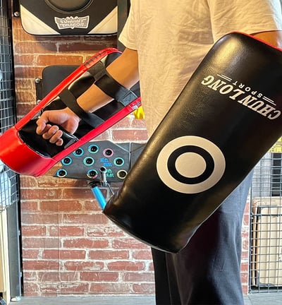 ~子甄彣璟~跆拳道雙飛靶 擊打 實戰訓練 弧形 臂靶 護手式 隔擋靶 側踢靶 格鬥訓練 空手道 腳靶 跆拳道 踢靶1