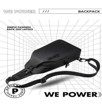 ~子甄彣璟~側背包1100-28 斜挎包 多功能大容量 斜背包 胸包 旅行包 防潑水 背包 錢包 單肩包 側肩包8