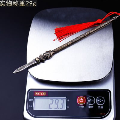 ~子甄彣璟~三國志 五虎將 常山趙子龍 趙雲 成名器 百鳥朝鳳槍 珍藏品 工藝品 模型擺件 生日禮物 交換禮物5