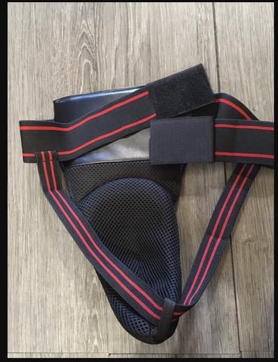 ~子甄彣璟~促銷品-散打護襠 男式護襠 女式護陰 散打內褲護具 跆拳道 空手道 拳擊 運動護具 安全防護4