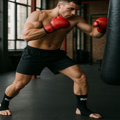 ~子甄彣璟~FRISKY 護腳襪 加壓運動護踝  護腳踝 搏擊 拳擊 襪子 護腳背套 護腳襪 護踝 運動襪 運動防護8