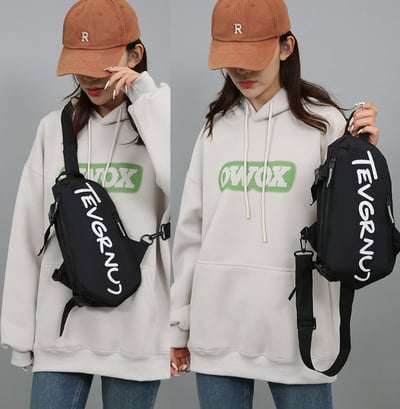 ~子甄彣璟~TAN側背包 斜挎包 斜背包 胸包 學生包 背包 錢包 單肩包 側肩包 休閑包 運動騎行包2