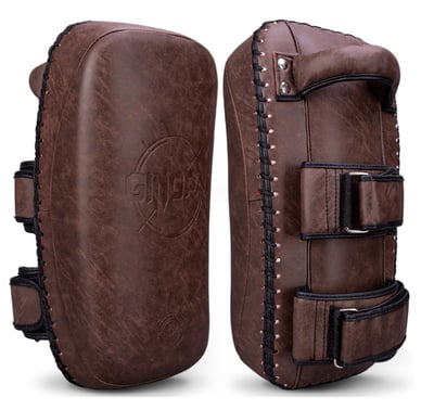 ~子甄彣璟~復古腳靶 踢靶 弧形腿靶 散打 拳擊 泰拳 散打 拳靶 格鬥 泰拳 手靶 訓練靶 武術用品 運動護具6