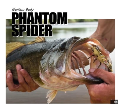 ~子甄彣璟~西子 美國浪刻蜘蛛 逼真感十足 仿真擬餌 魚餌 昆蟲 路亞餌 假餌 誘餌 仿生餌 專制翹嘴3