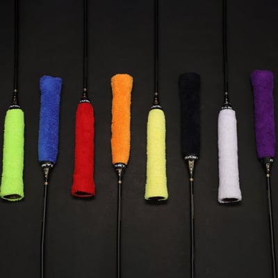 ~子甄彣璟~毛巾手膠 羽毛球拍手膠 防滑 吸汗 羽毛球拍 魚竿 網球拍 魚竿 纏把帶 吸汗帶 握把布2