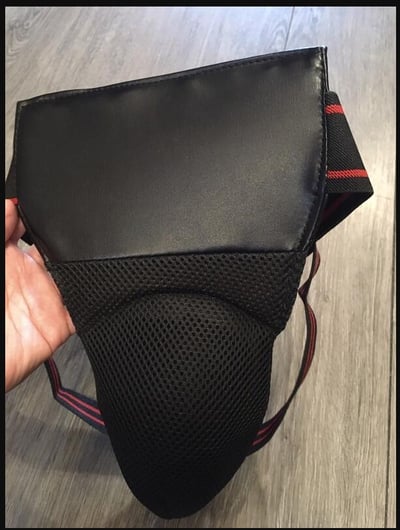 ~子甄彣璟~促銷品-散打護襠 男式護襠 女式護陰 散打內褲護具 跆拳道 空手道 拳擊 運動護具 安全防護5