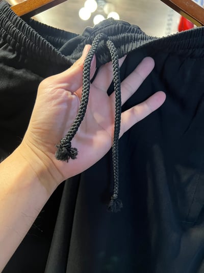 ~子甄彣璟~ 加厚款 秋冬款功夫褲 (共3組拉鍊)棉質運動褲  太極拳 黑色 燈籠褲-武術/瑜珈/禪坐休閒/運動7