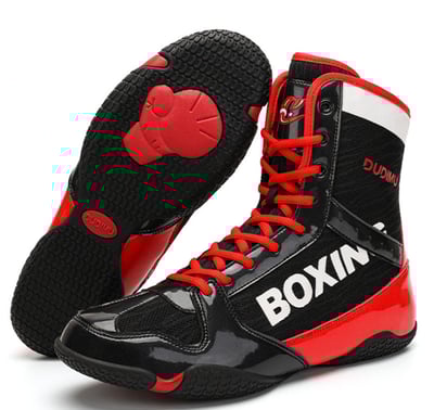 ~子甄彣璟~超纖皮拳擊鞋 運動鞋 摔跤鞋 跤鞋 格鬥鞋 散打鞋 訓練鞋 搏擊鞋 競賽練習鞋 武術鞋 打擊鞋 舞蹈鞋1