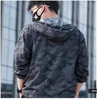 ~子甄彣璟~迷彩防曬衣 冰絲薄款 釣魚外套 運動上衣 防曬服 透氣 防紫外線 運動外套 防曬外套 工作外套3