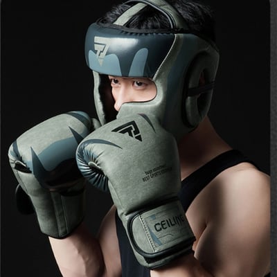 ~子甄彣璟~CEILING 拳峰加厚 四重組合內膽 拳擊手套 拳擊手套 搏擊 散打 泰拳 格鬥 散打 健身運動8