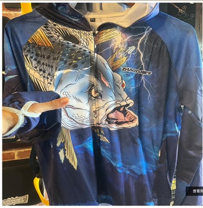 ~子甄彣璟~龍王恨 釣魚防曬服 防曬衣 冰絲薄款 釣魚外套 運動上衣 防曬服 防紫外線 運動外套 防曬外套 工作外套3