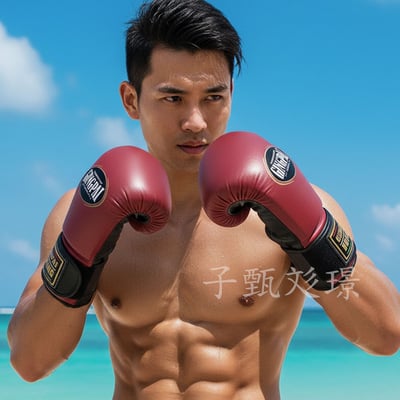 ~子甄彣璟~GINGPAI 阿瓦旗艦系列 拳套 拳擊 手套 搏擊 散打 泰拳 格鬥 散打 健身運動11