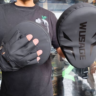 ~子甄彣璟~WUSAGE曲手靶 手靶 拳靶 跆拳道靶 散打靶 拳擊 腳靶 陪練靶 踼靶 弧形靶 拳擊手套 重量訓練6