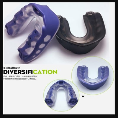 ~子甄彣璟~護齒 拳擊 散打 搏擊 EVA材質籃球 無毒安全可食性矽膠 空手道 跆拳道 運動牙套 單雙層3