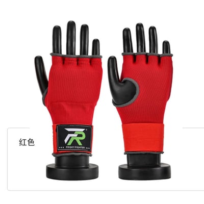 ~子甄彣璟~FRISKY 懶人快速纏手帶 凝膠手套 半指拳套 護手布 拳鋒 護拳鋒 拳擊 護手套 格鬥 散打 泰拳 護具 搏擊 拳鋒套 7