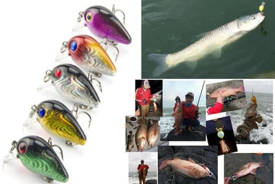 ~子甄彣璟~促銷品-不挑色-隨機發貨-迷你小胖 仿生餌 假餌 假魚 路亞餌 海釣 釣魚 魚餌 硬餌 擬餌3