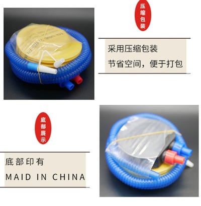 ~子甄彣璟~4寸腳踩式打氣筒 便捷式 打氣筒 瑜伽球 瑜珈球 充氣泵6