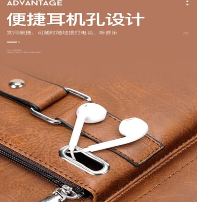 ~子甄彣璟~側背包D234  斜挎包 多功能大容量 斜背包 胸包 旅行包 防潑水 背包 錢包 單肩包 側肩包5