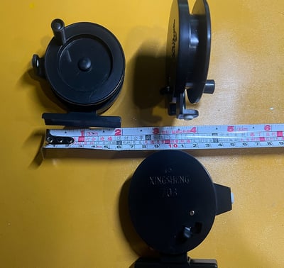 ~子甄彣璟~特價品 703#60 飛釣輪 冰釣輪 前打輪 中通輪 小車盤 膠車盤 塑料輪 捲線器 魚輪2