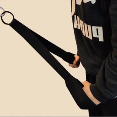 ~子甄彣璟~面拉繩 健身器材 拉力繩 DIY 肱二三頭肌下壓高位下拉延長帶 拉力器 面拉延長繩1