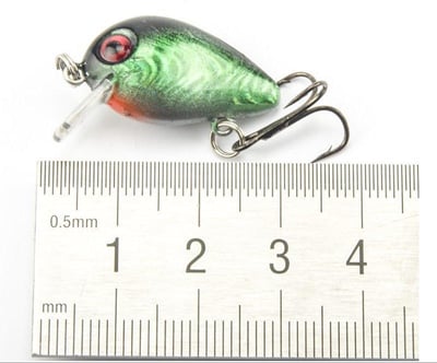 ~子甄彣璟~促銷品-不挑色-隨機發貨-迷你小胖 仿生餌 假餌 假魚 路亞餌 海釣 釣魚 魚餌 硬餌 擬餌2