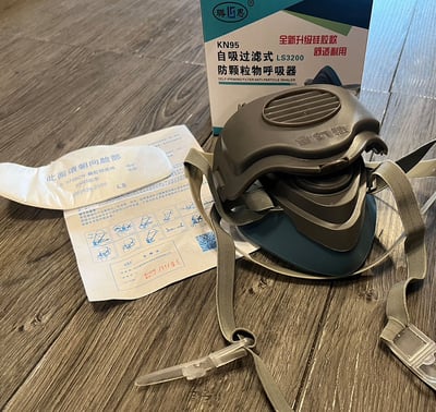 ~子甄彣璟~豬鼻子 防毒面具 防毒口罩 防毒面罩 工業口罩 噴漆防毒面具 防塵面罩 防毒面具 防毒 口罩 6