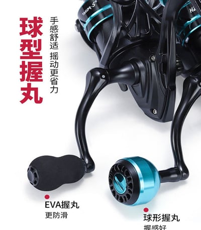 ~子甄彣璟~HZ系列 EVA握丸 全金屬漁線輪 魚輪 紡車輪 漁輪 捲線器 高精度大卸力 釣魚 海釣 漁具9
