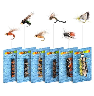 ~子甄彣璟~格裡菲斯 昆蟲 仿真餌 一盒5只卡裝飛蠅鉤 飛釣 擬餌 仿生餌 飛蠅鉤 仿生 飛蠅 蒼蠅 路亞假餌 毛鉤 路亞餌4