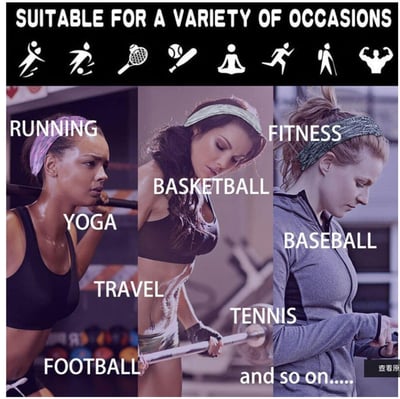 ~子甄彣璟~Ｂ57-交叉頭帶 吸汗 止汗 頭帶 運動汗帶 束髮圈 髮帶 毛巾 髮帶 頭巾 跑步 慢跑 瑜珈 健身 運動頭巾 8