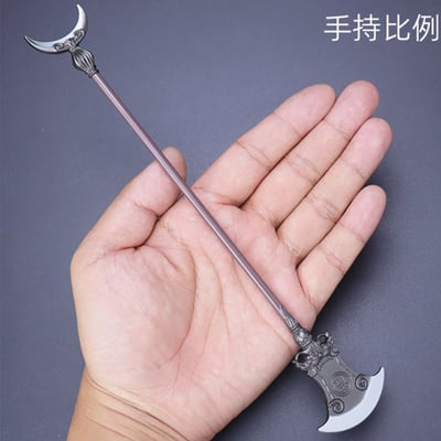 ~子甄彣璟~水滸傳 花和尚 魯智深 成名器 水魔鑌鐵禪杖 珍藏品 工藝品 模型擺件 生日禮物 交換禮物3