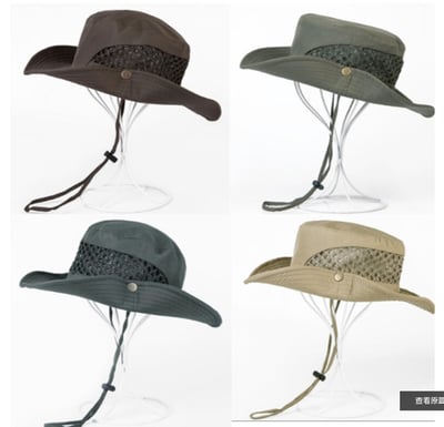 ~子甄彣璟~FR漁夫帽 釣魚帽 帽子 圓頂 地主帽 水兵帽 大檐帽 流氓帽 遮陽帽 嘻哈帽 工作帽 漁夫帽 沙灘帽7