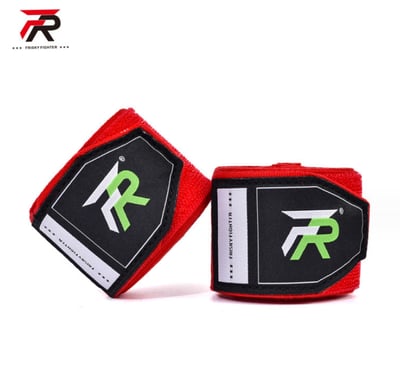 ~子甄彣璟~新款-FRISKY 3米跟5米 彈力 拳擊 搏擊 散打 纏手帶 綁手帶 護手帶 繃帶 手綁帶 纏帶 泰拳 運動健身4